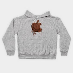 Melted Apple Chocolate (2) Kids Hoodie